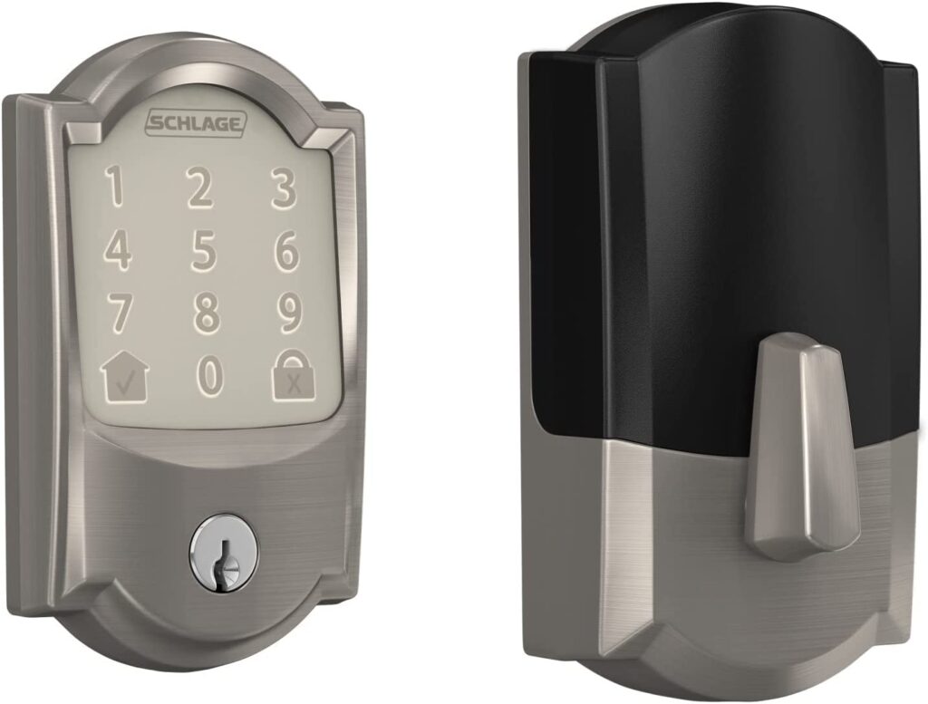 Schlage deadbolt encode smart lock for home